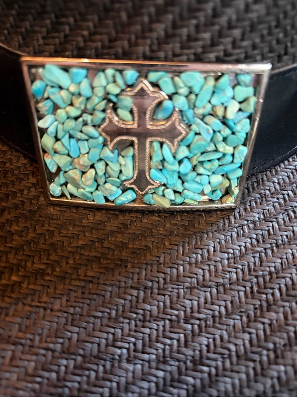 Shyanne Western Turquoise Detail Cowboy Hat